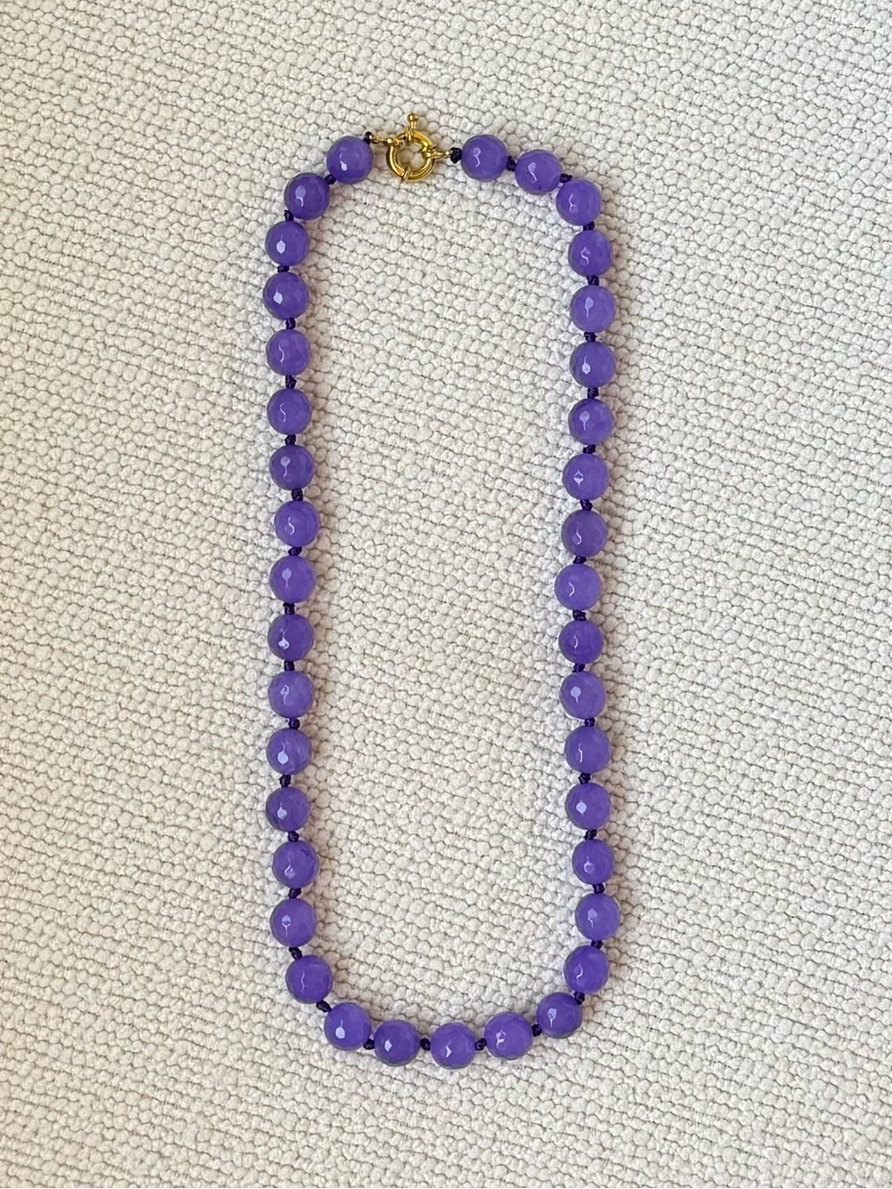NWOT Tuckernuck Lavender Jade Necklace